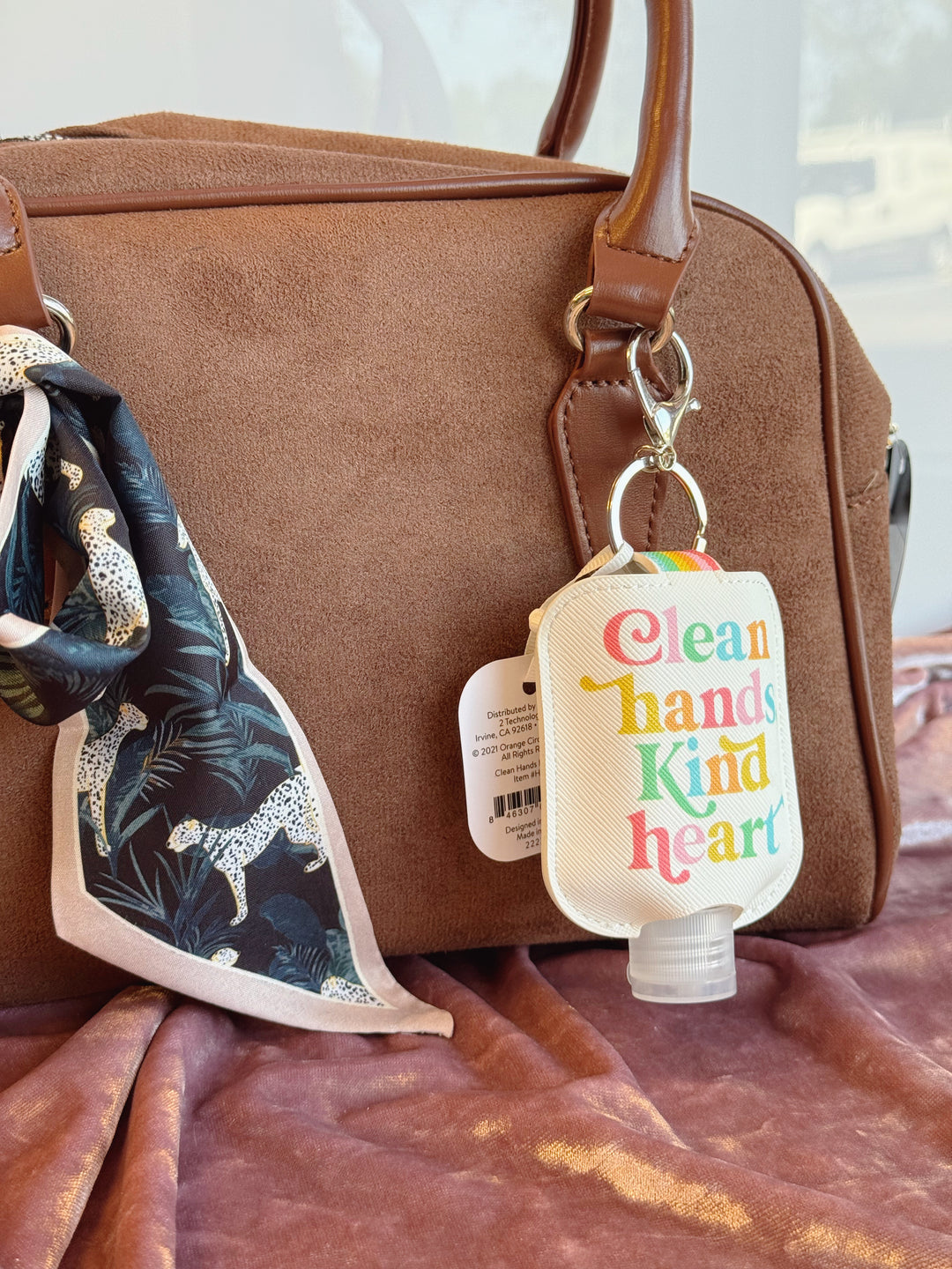 Clean Hands Kind Heart Hand Santitizer Holder