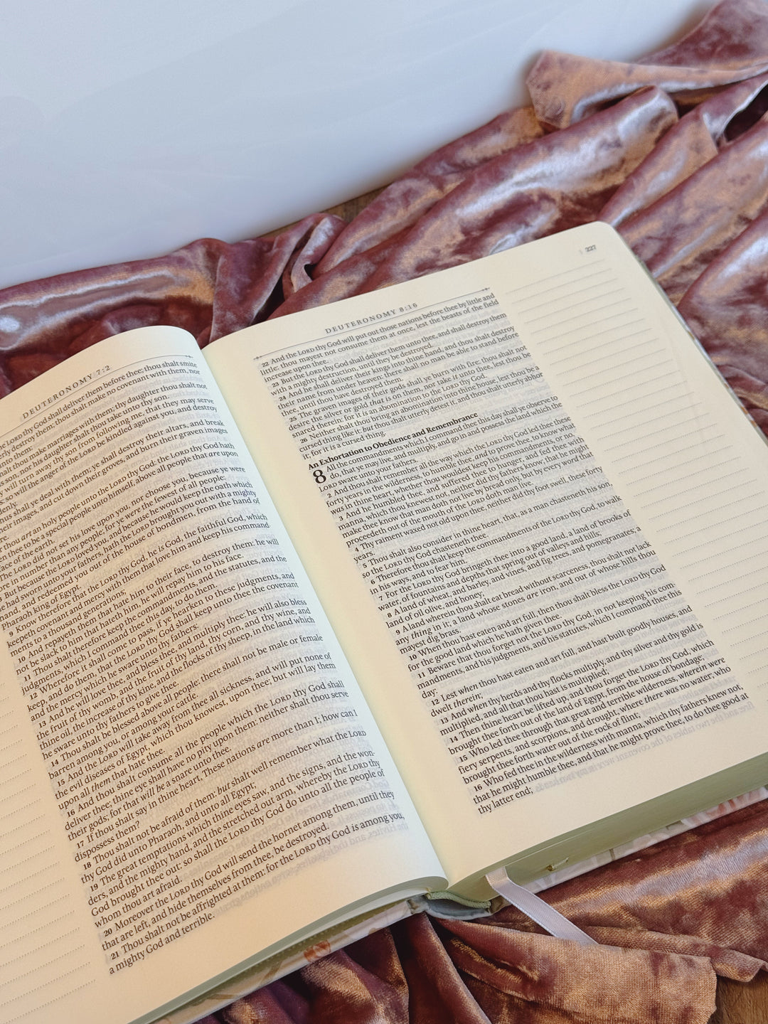 KJV LP Note-taking Bible LP HC Your Will Be Done Luke 22:42