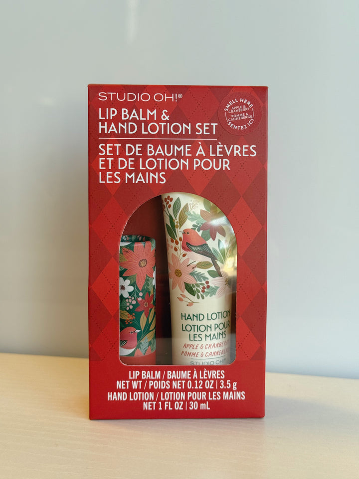 Nature's Celebration Lip Balm & Hand Lotion Set