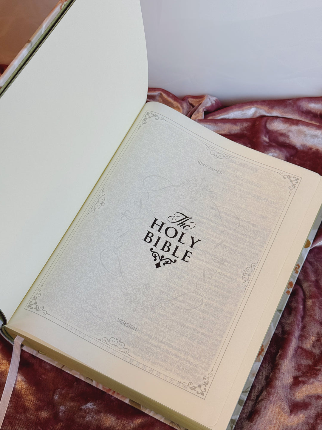 KJV LP Note-taking Bible LP HC Your Will Be Done Luke 22:42