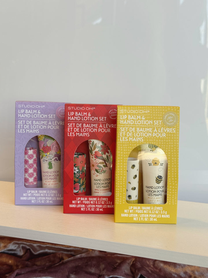 Nature's Celebration Lip Balm & Hand Lotion Set
