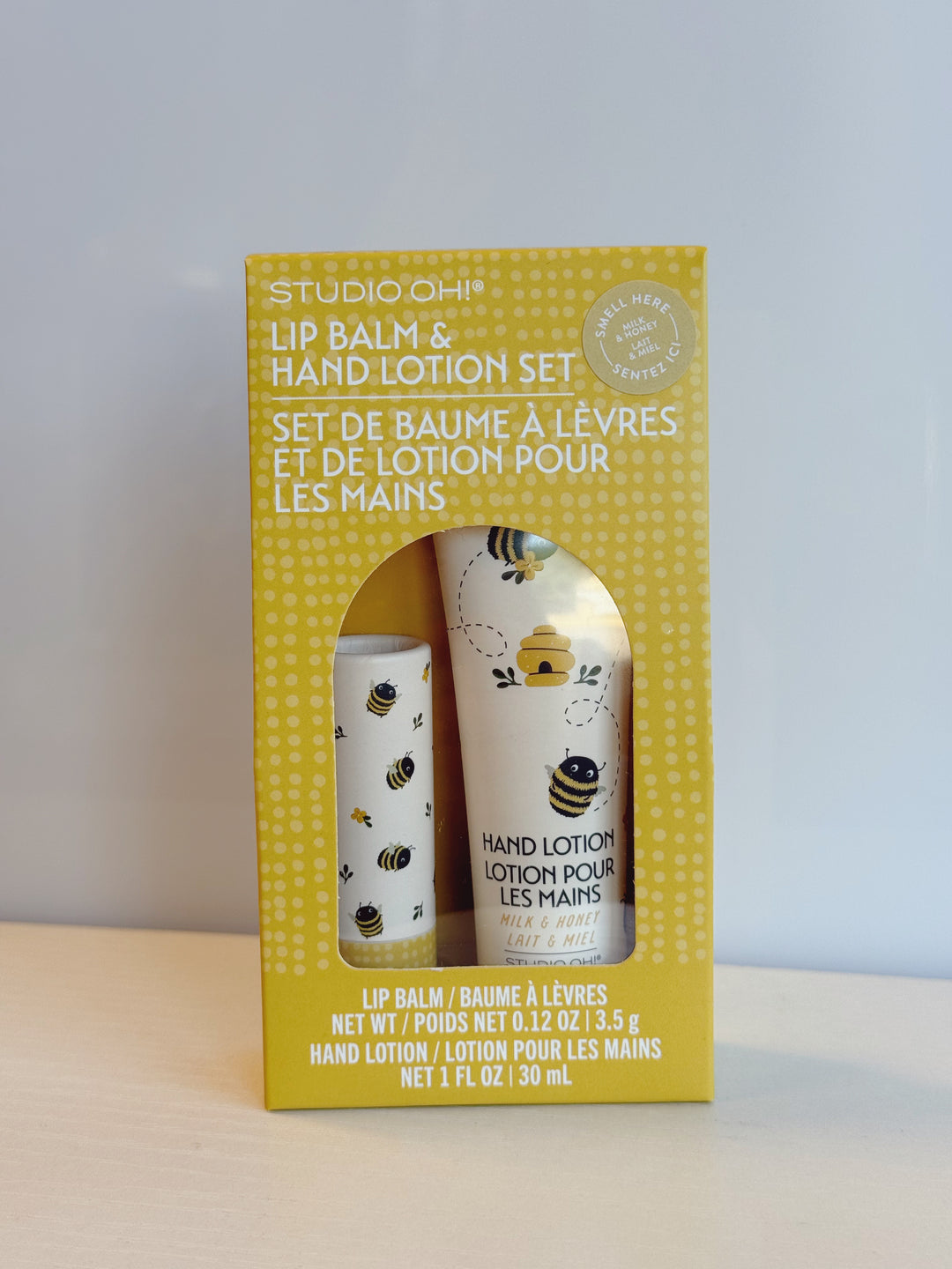 Buzzy Bees Lip Balm & Hand Lotion Set
