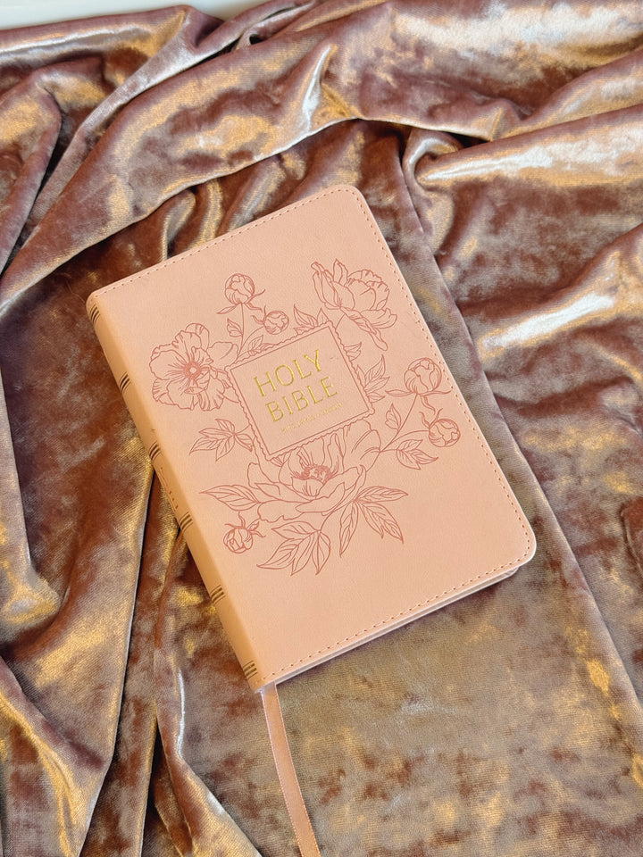 KJV Bible Compact LP Faux Leather, Pink