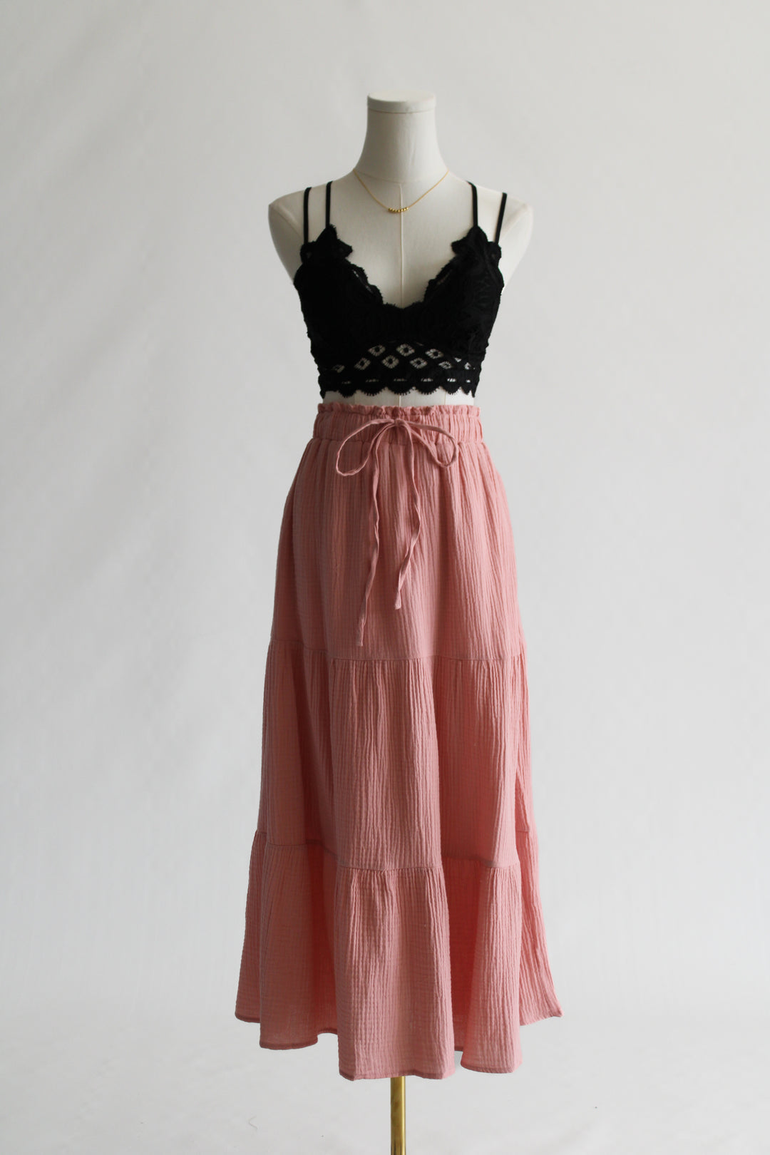 Stella Tiered Midi Skirt