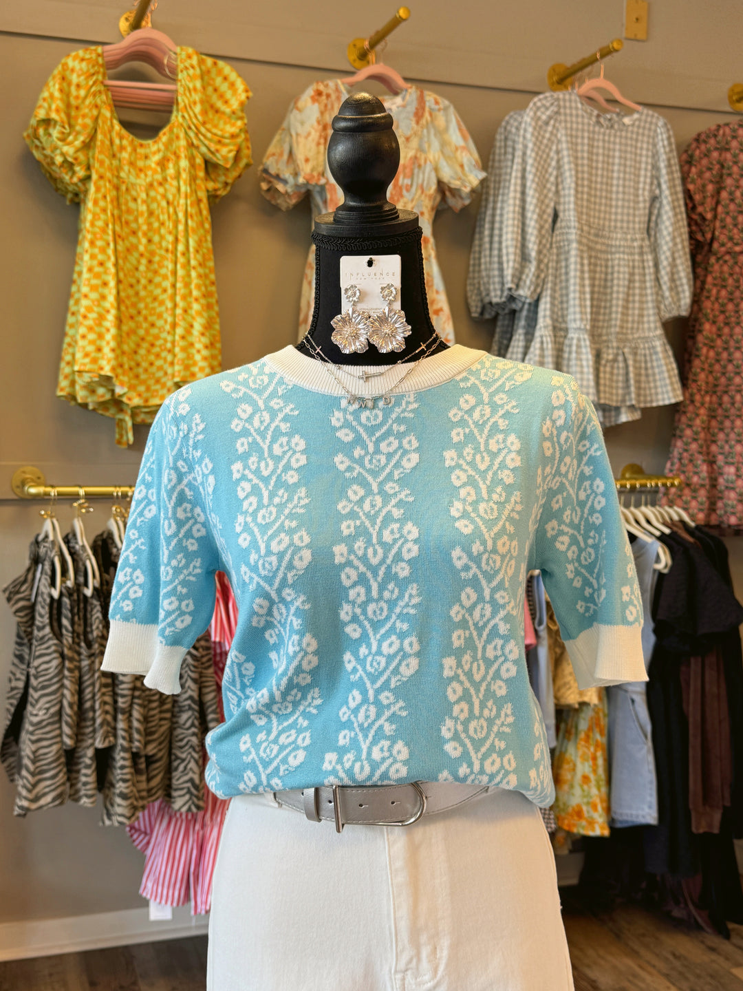 Connie Floral Top
