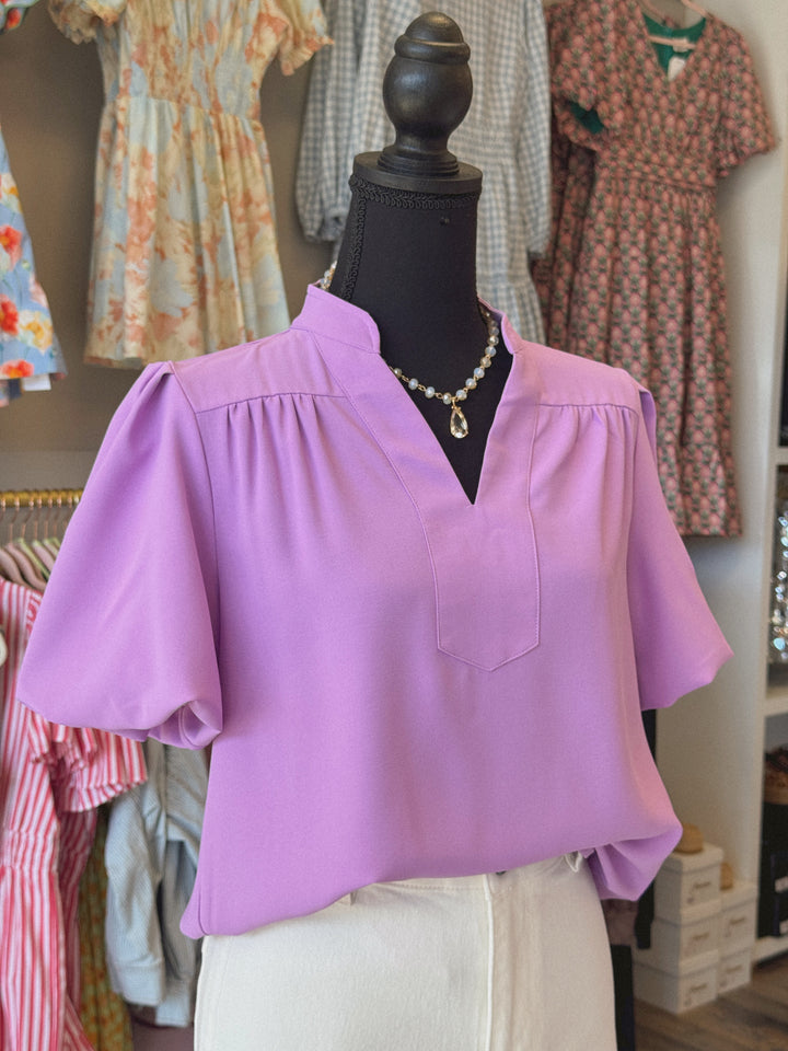Carrie V Neck Blouse