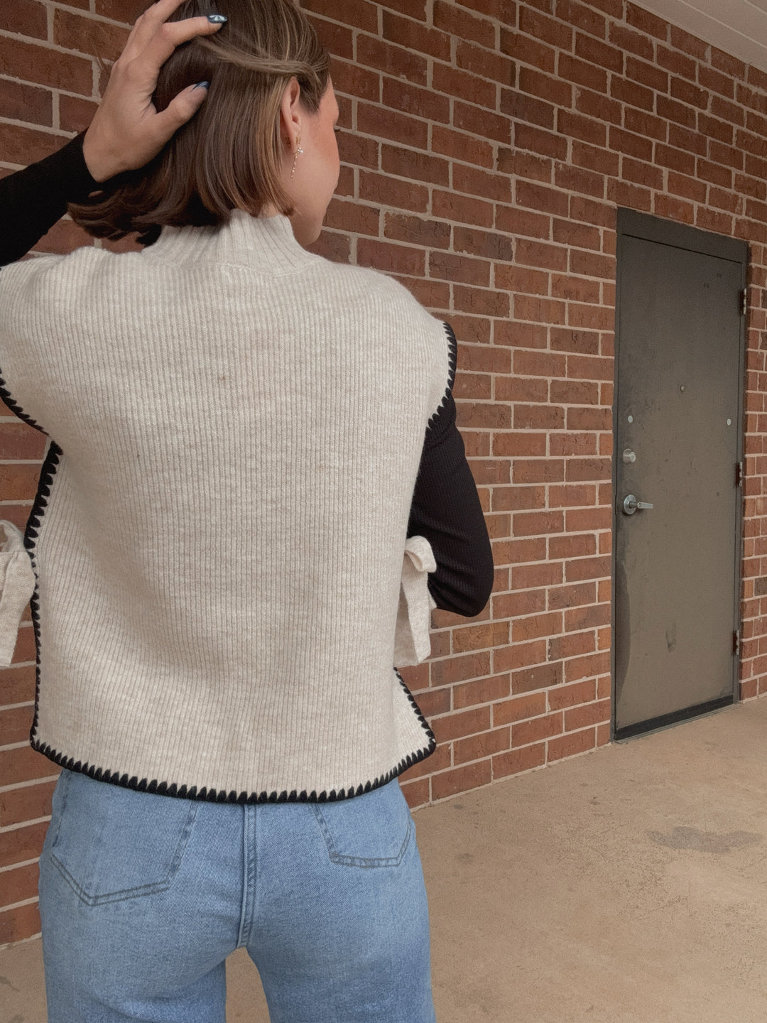 Miranda Mock Neck Sweater