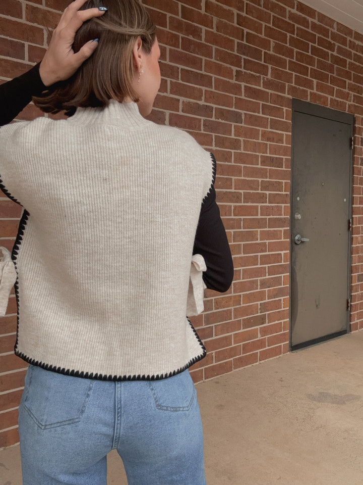 Miranda Mock Neck Sweater