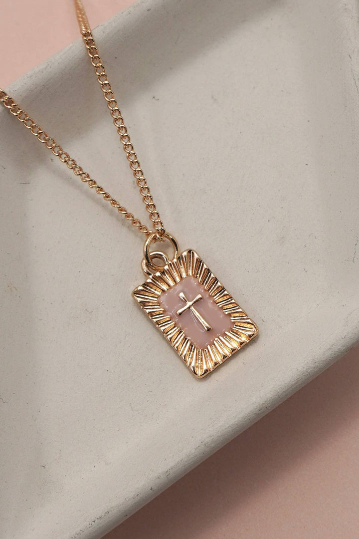 CROSS PENDANT NECKLACE