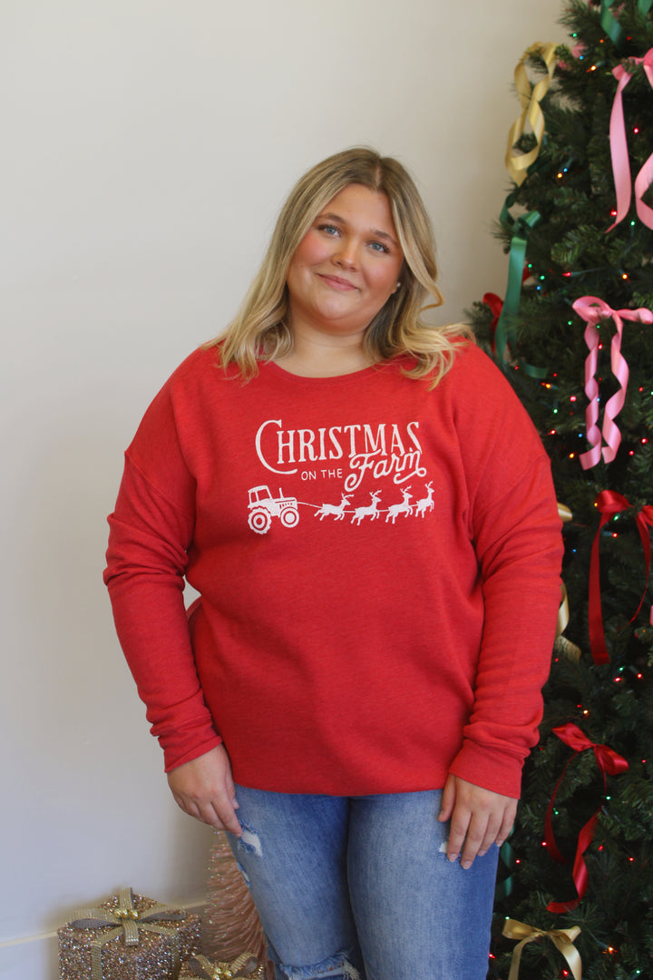 Christmas on the Farm Sweatshirt