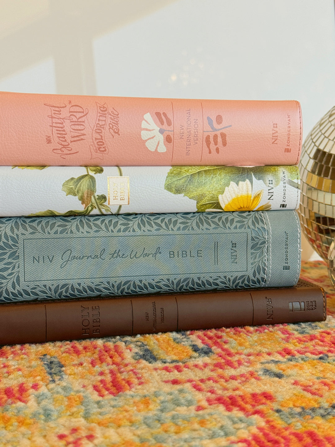 NIV Bible Large Print- Leathersoft Teal