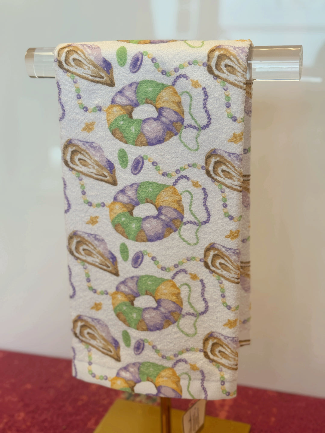 King Cake Love Kitchen Towel