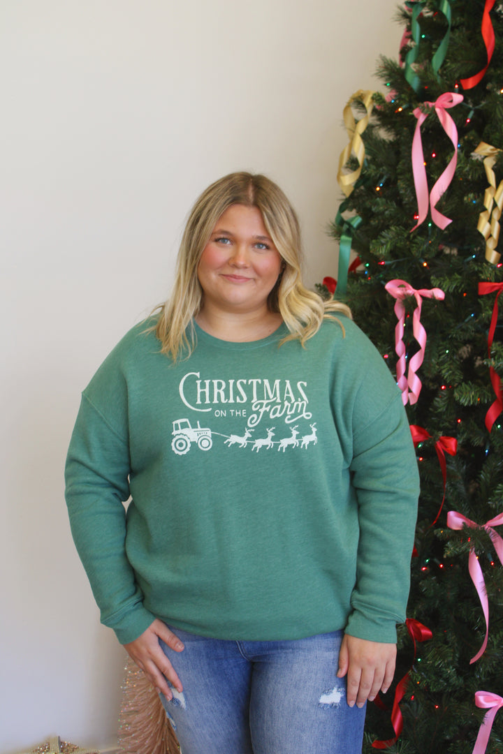 Christmas on the Farm Sweatshirt
