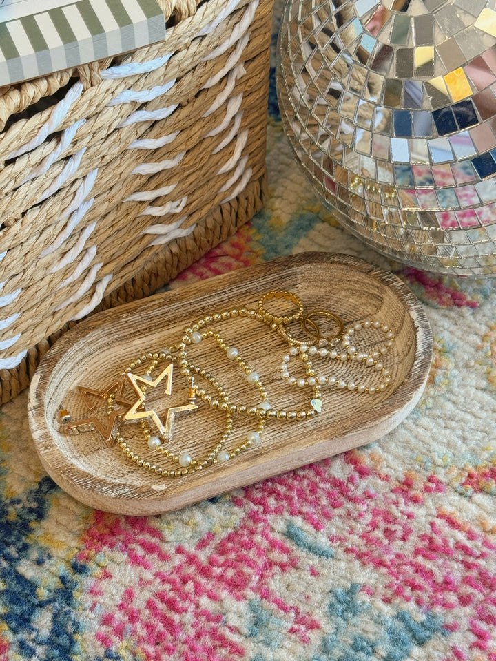 Small Rustic Wood Tray