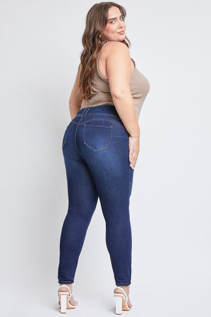 Plus - Mid-Rise Skinny Jean