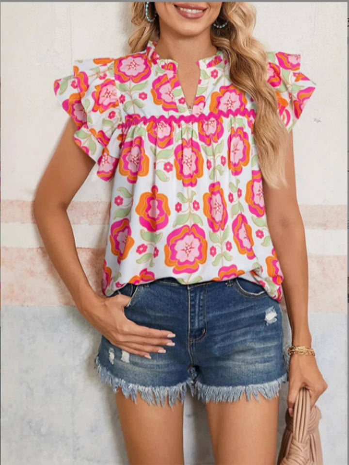 Kali Floral Top