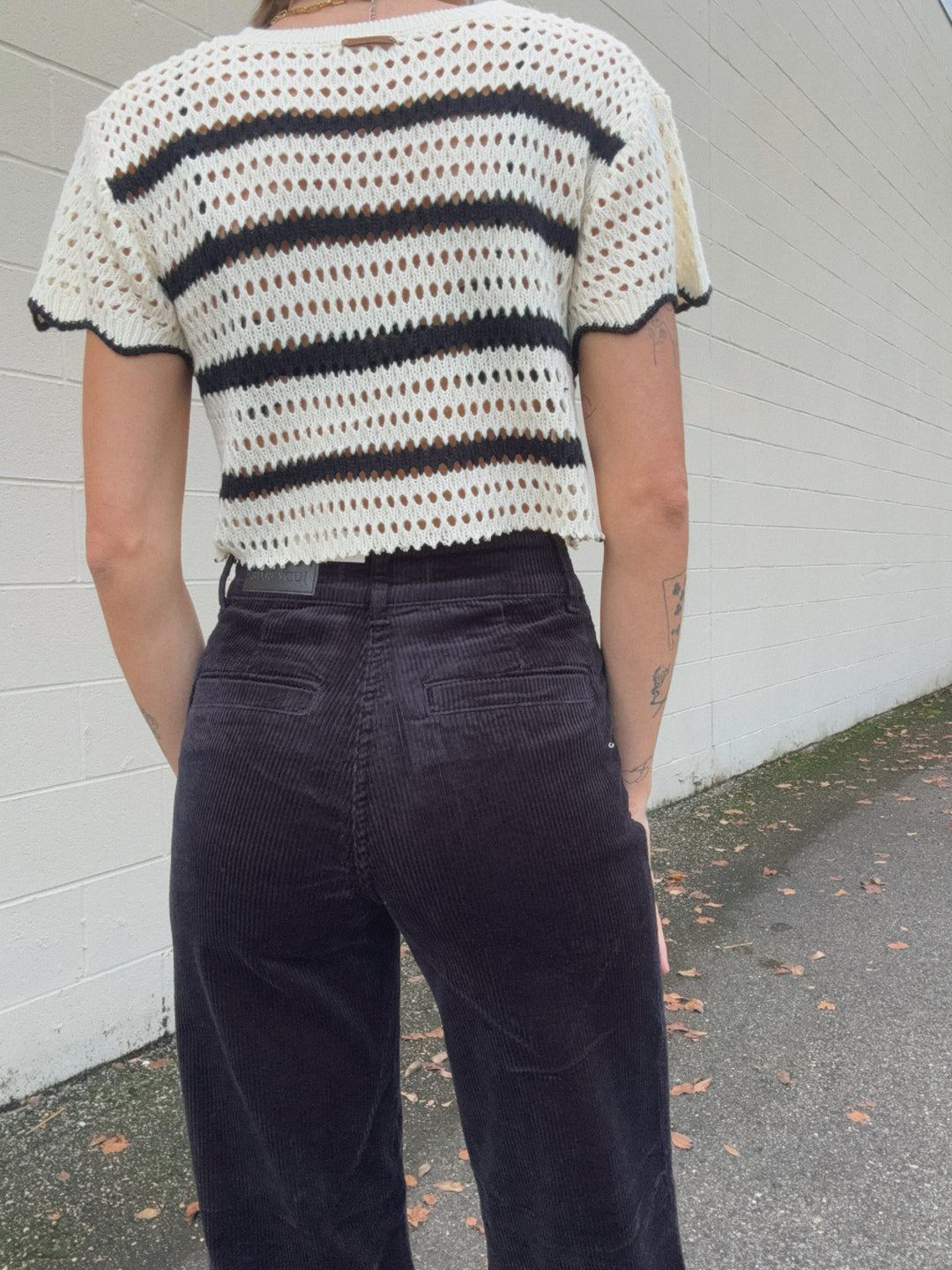 Karrisa High Waisted Corduroy Pants