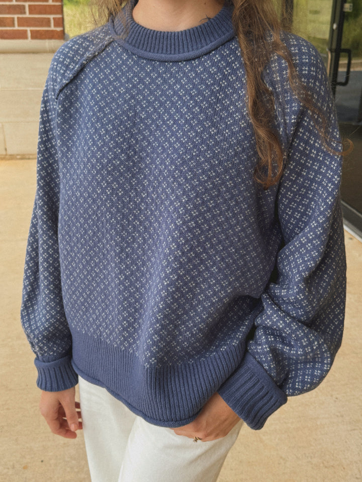 Tinslie Mock Neck Sweater