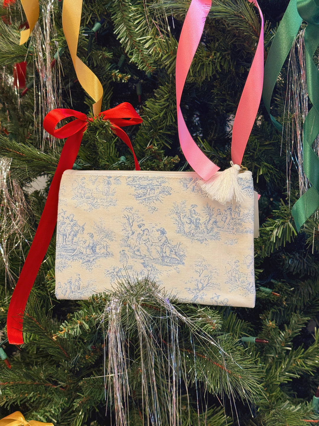 Eden Toile Cosmetic Bag