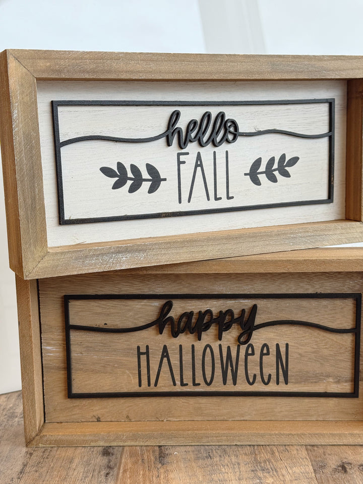 Fall/Halloween Frame (Reversible)