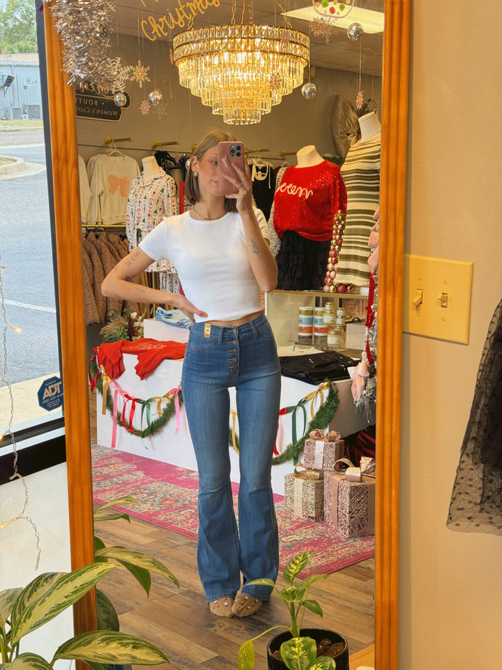 Smoothie Slim Flare Denim