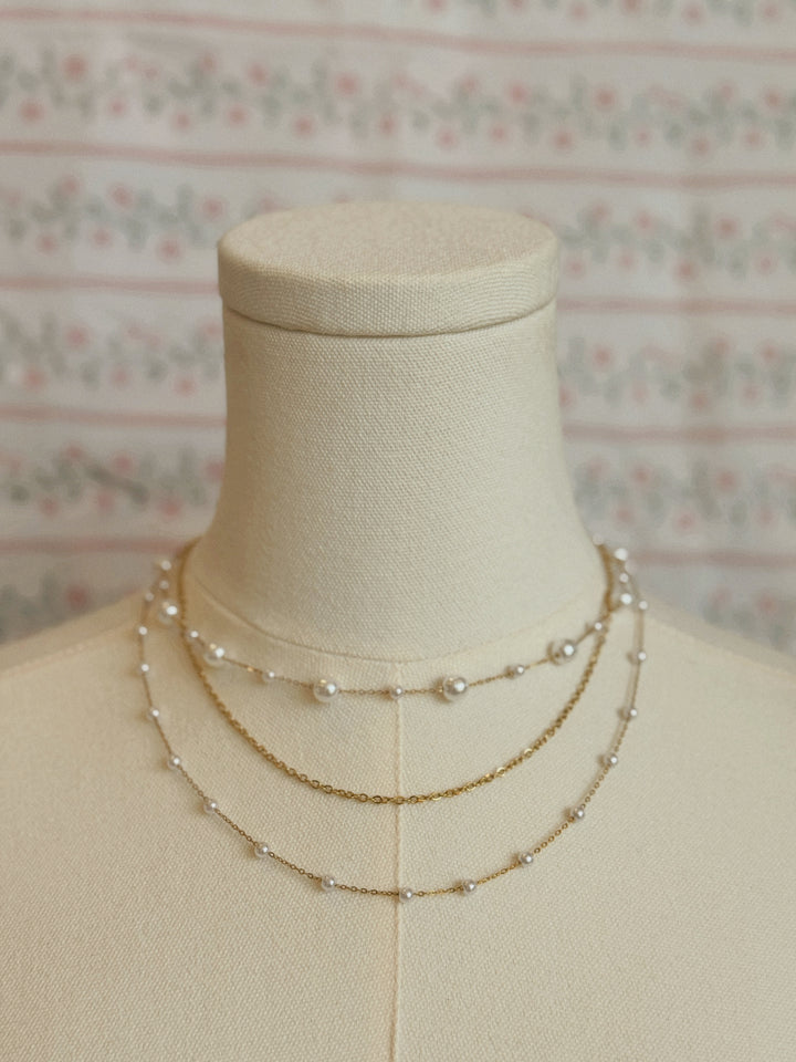 Pearl Layered Necklace