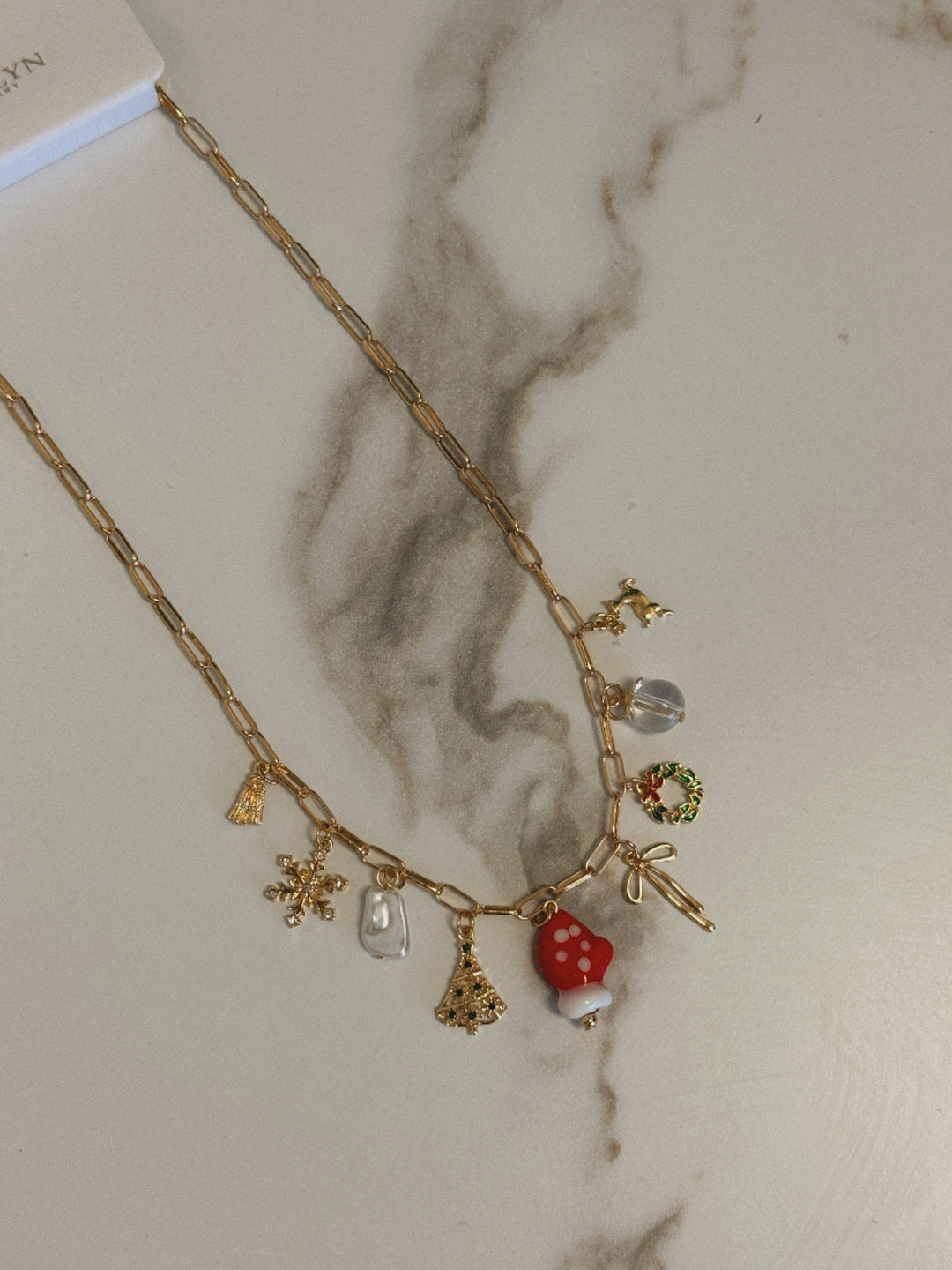 CHRISTMAS CHARM NECKLACE