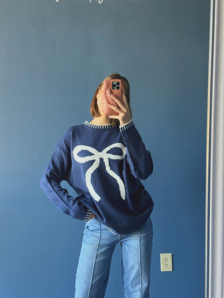 Jamie Bow Sweater