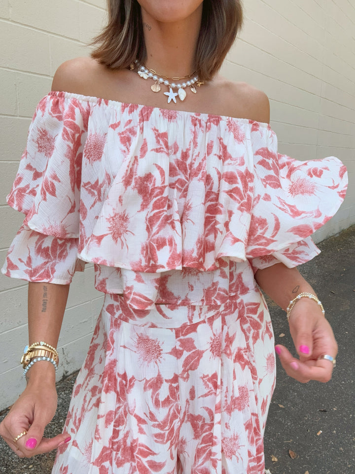 Moirah Floral Set