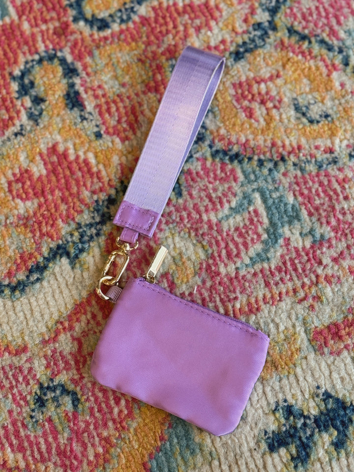 Poppy Wristlet Keychain Wallet