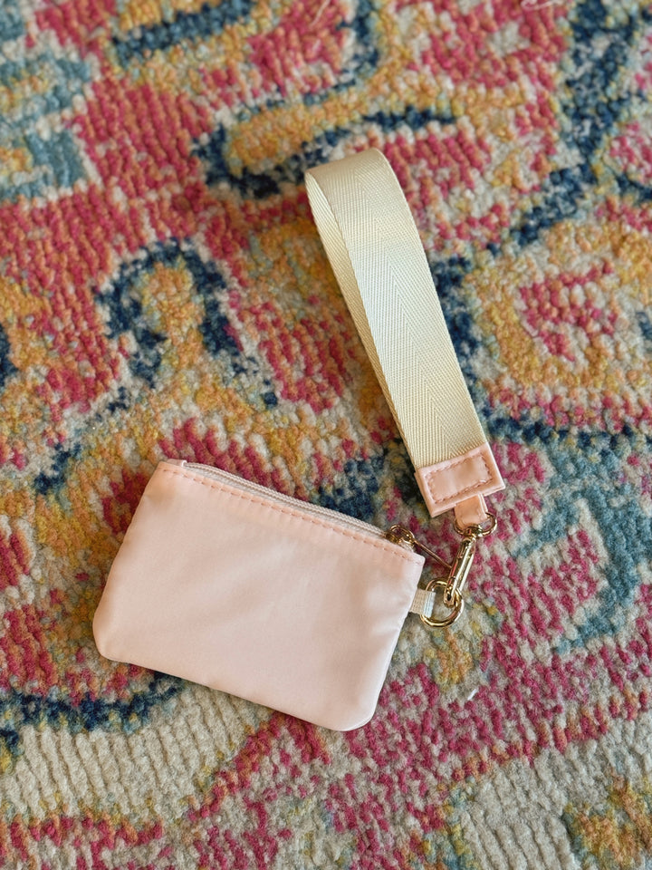 Poppy Wristlet Keychain Wallet