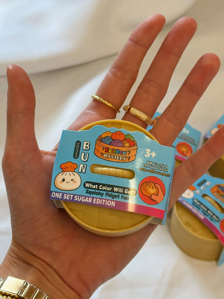 Rainbow Mystery Squishy Bun - Mini