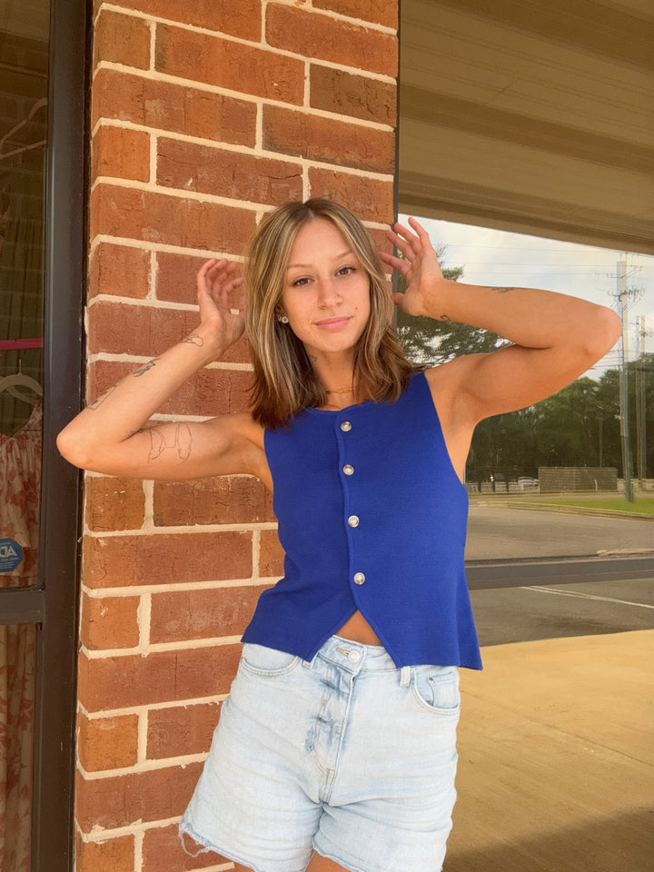 Audrey Button Up Top