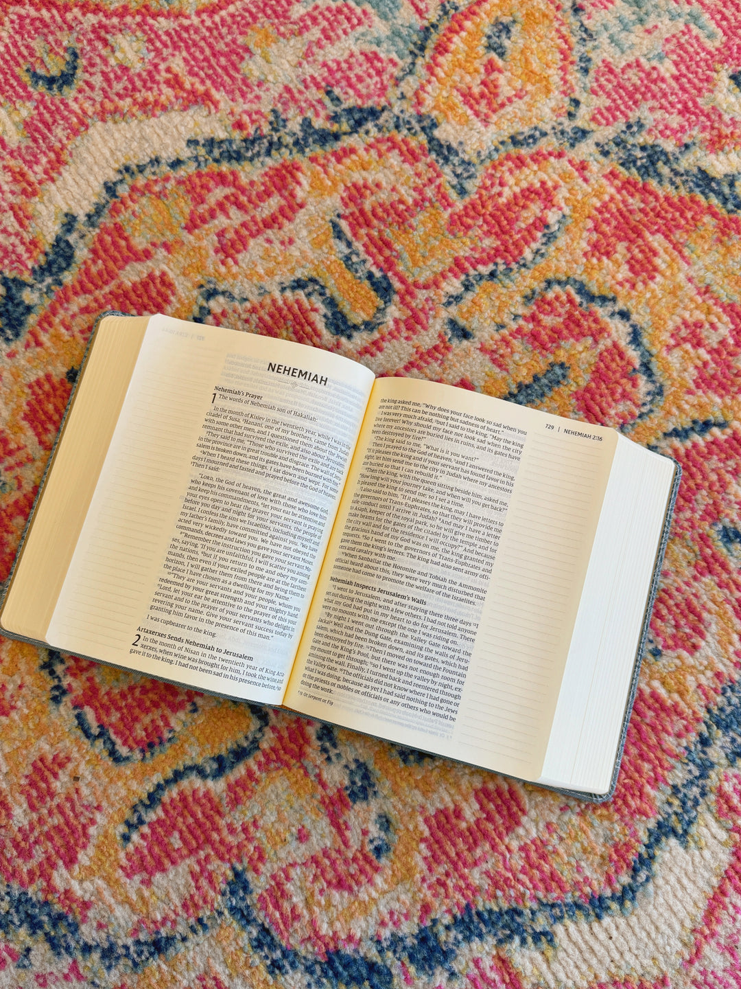 NIV Bible Large Print- Leathersoft Teal