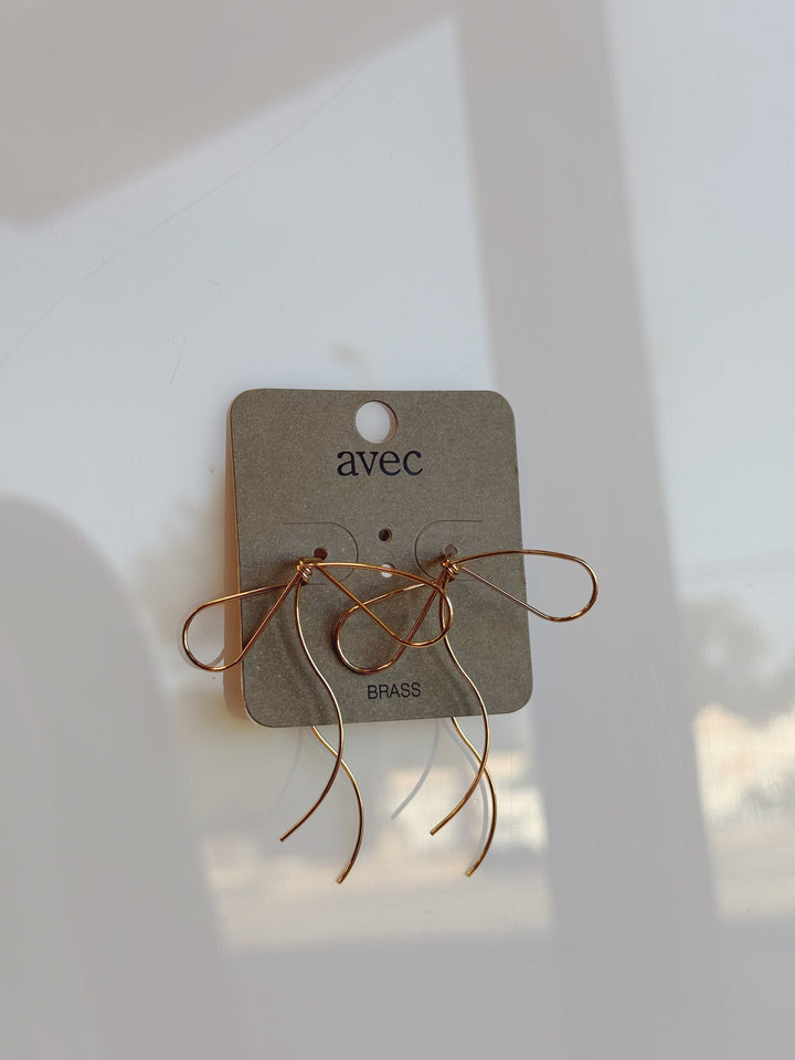 Bow Dangle Earrings