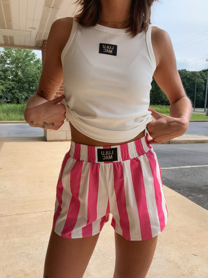 BUBBLEGUM DARBY BOXER SHORT