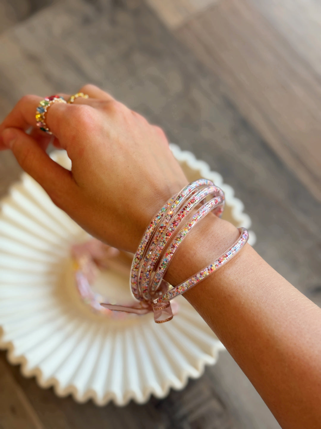 Colorful Tube Bangles