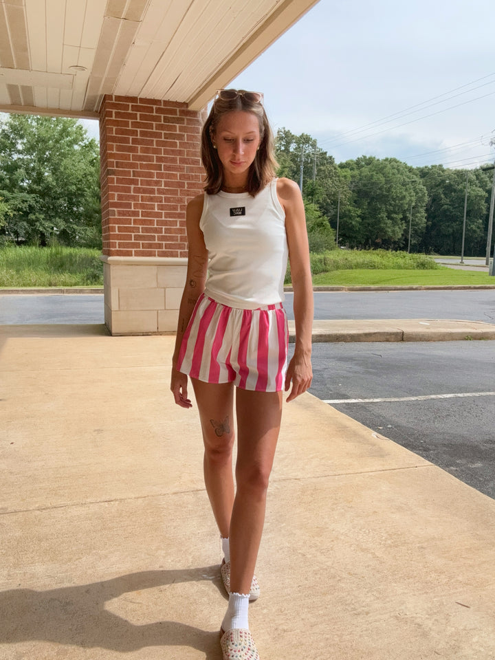 BUBBLEGUM DARBY BOXER SHORT