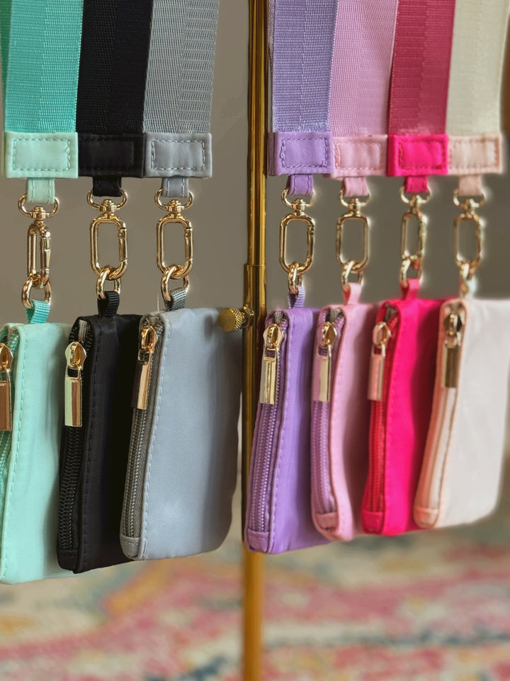Poppy Wristlet Keychain Wallet