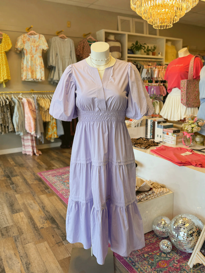 Kassidy Poplin Midi Dress