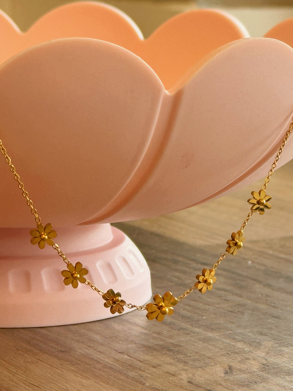 Daisy Flower Necklace