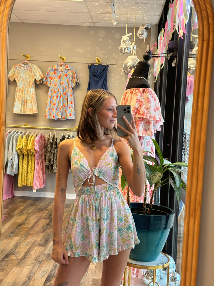 Lauren Floral Romper