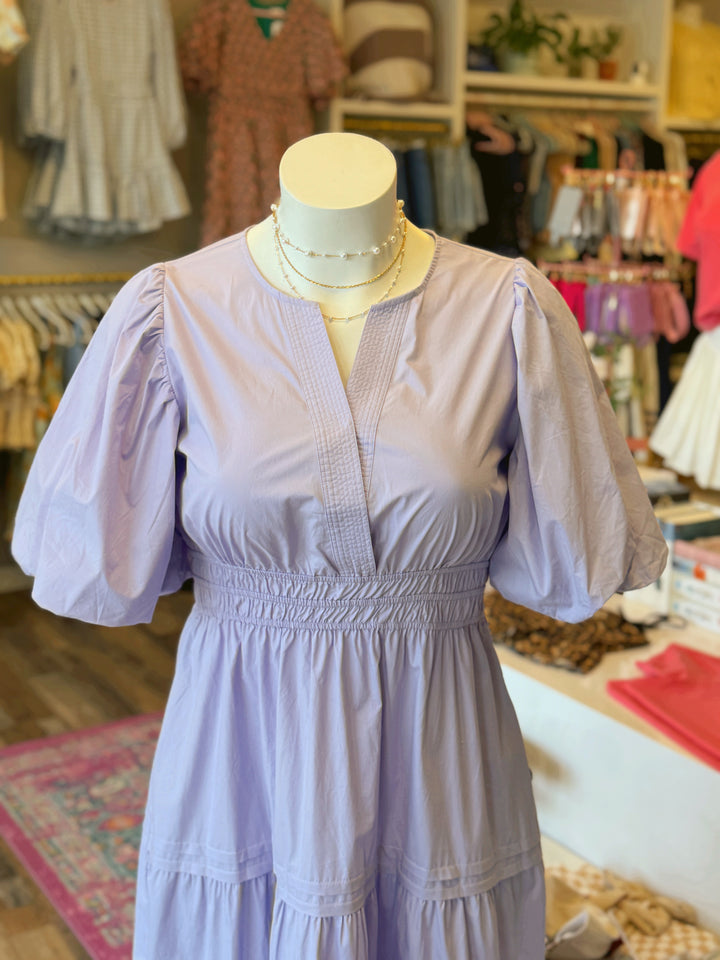 Kassidy Poplin Midi Dress