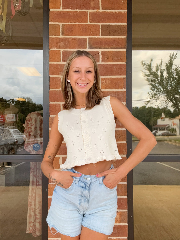 Stella Ruffle Tank