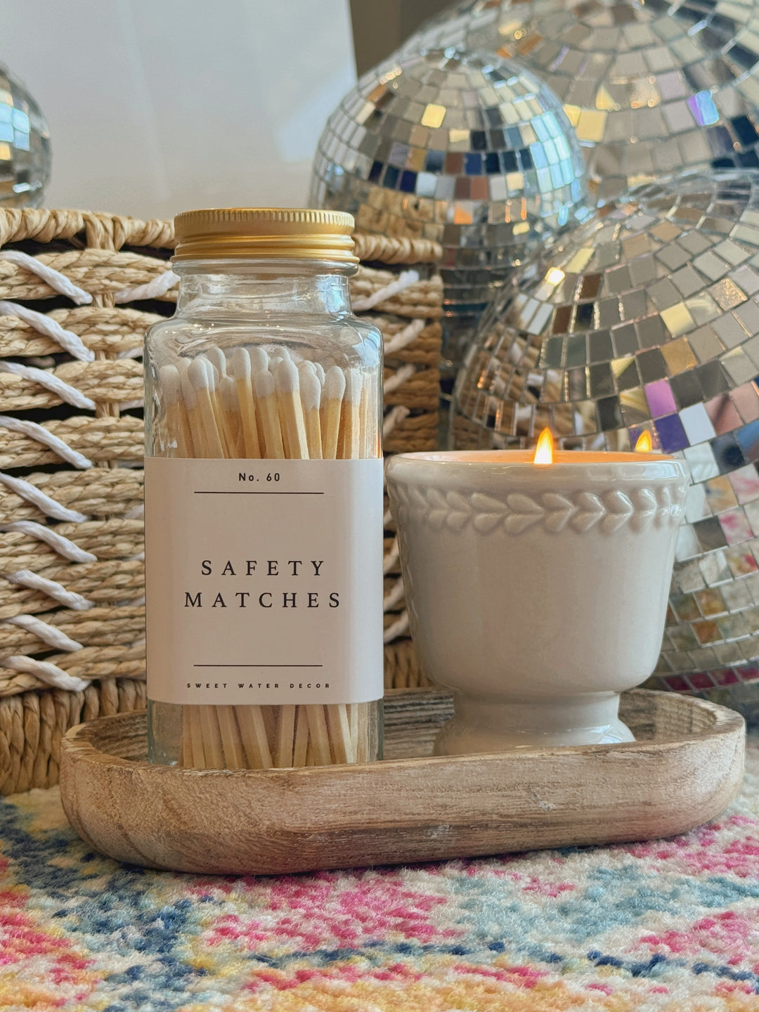 Small Rustic Wood Tray