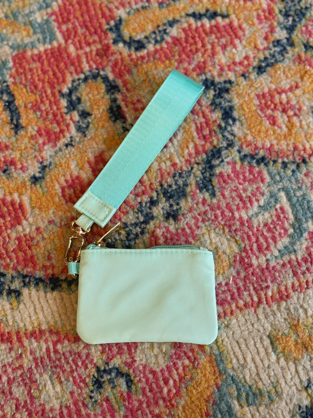 Poppy Wristlet Keychain Wallet
