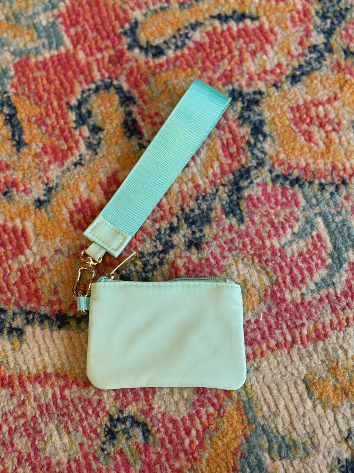 Poppy Wristlet Keychain Wallet