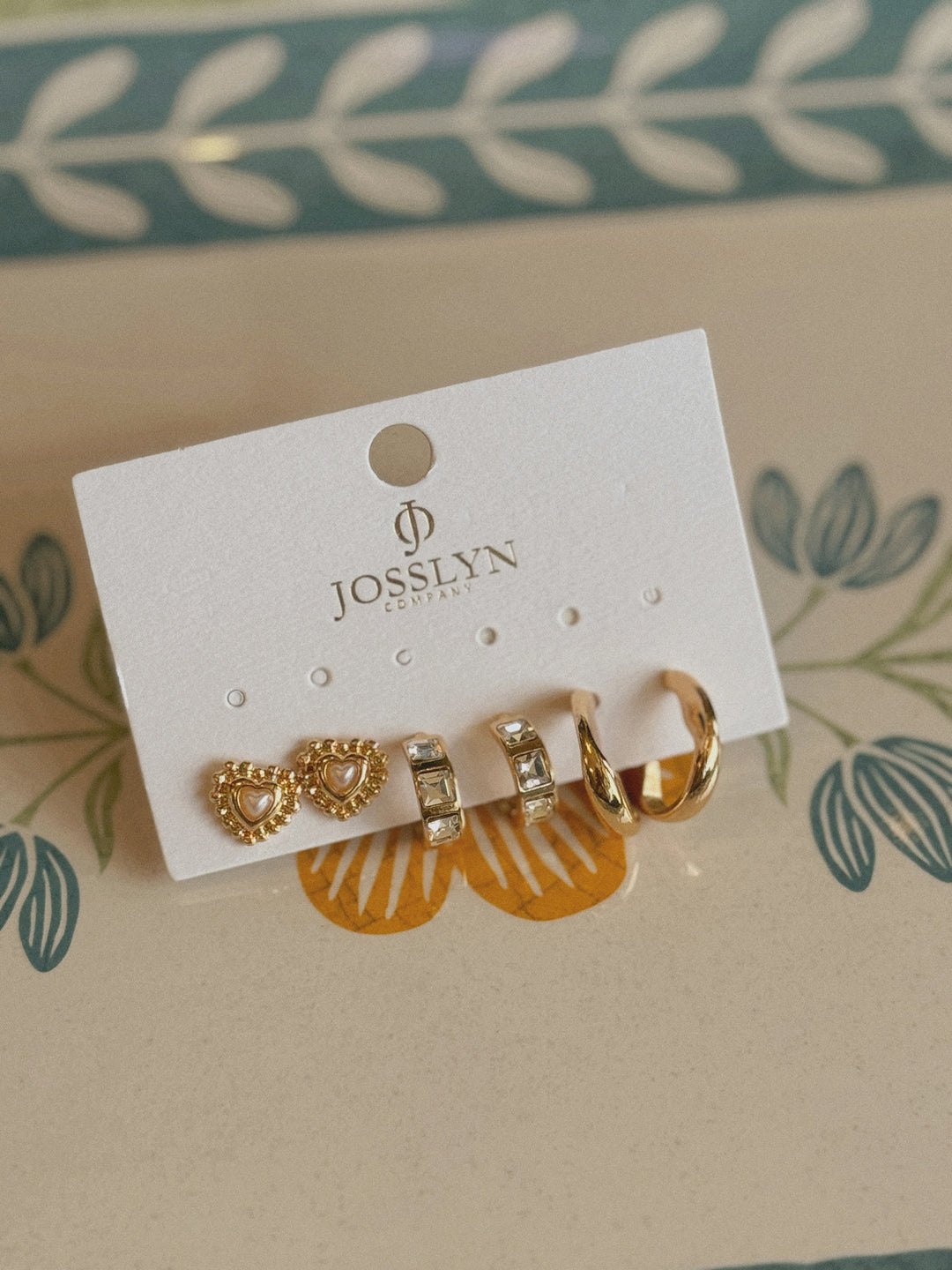 Simple & Elegant Earring Trio