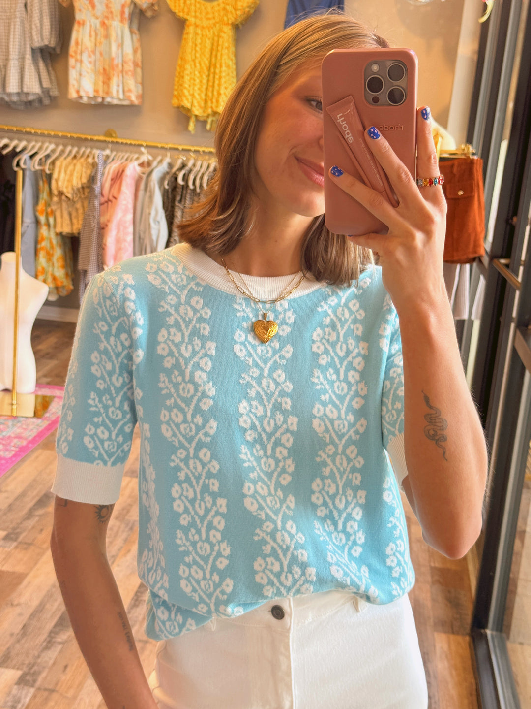 Connie Floral Top
