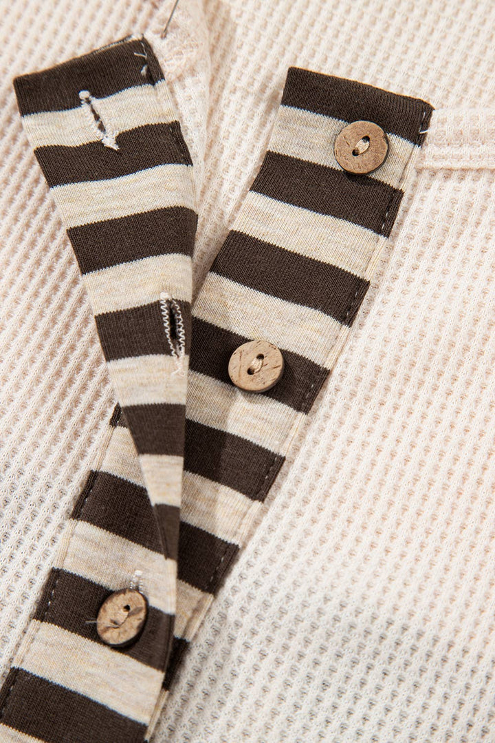 Kelsie Waffle Knit Top